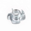 M16 M22 የካርቦን ብረት ቲ ነት ከ 4 Prong DIN1624 ጋር