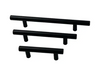 Accessori hardware per mobili Maniglie per armadietti da cucina nere per cassettiere con barra a T