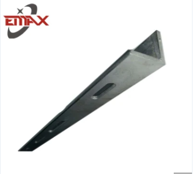 โครงเหล็กมุมเหล็กชุบสังกะสี Q235 แบบจุ่มร้อนสำหรับติดตั้งใต้ดิน