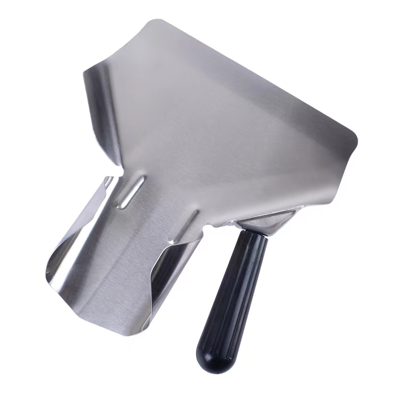 Stainless Steel Commercial French Fry Bagger with Left Handle from