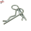 Perni di bloccaggio a forma di R in acciaio inossidabile con coppiglia elastica di tipo B in acciaio per molle