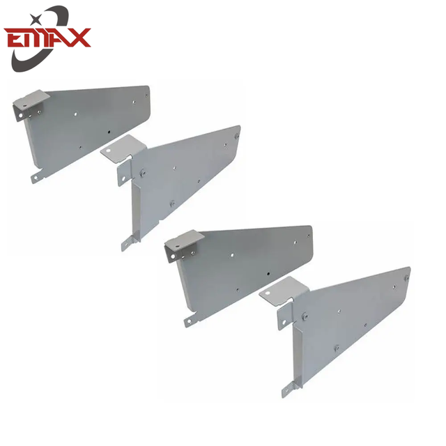 Staffe angolari in acciaio con rinforzo angolare in acciaio zincato