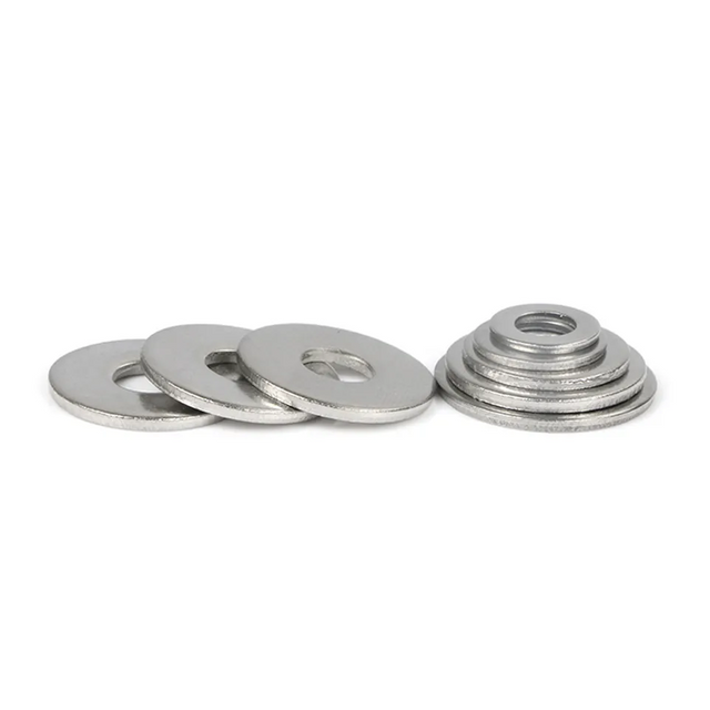 Rondelles plates en acier inoxydable pour boulons, &eacute;crous, vis