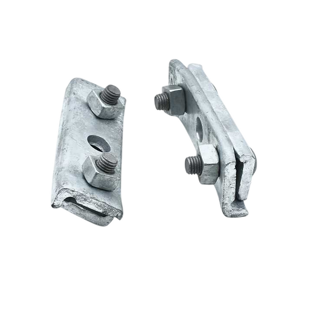 Pince &agrave; rainure parall&egrave;le &agrave; suspension angulaire pour c&acirc;ble d'alimentation &eacute;lectrique