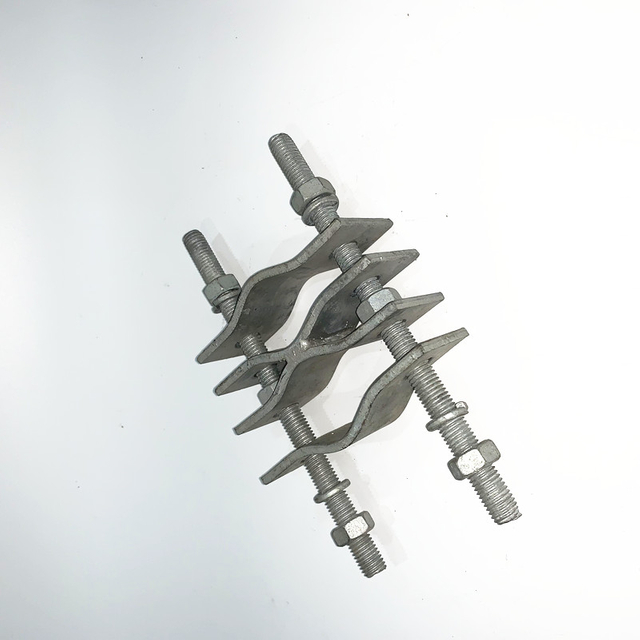 ሆት ዲፕ ጋላቫኒዝድ ብረት ኬብል ክላምፕ ብረት ቧንቧ ፊቲንግ