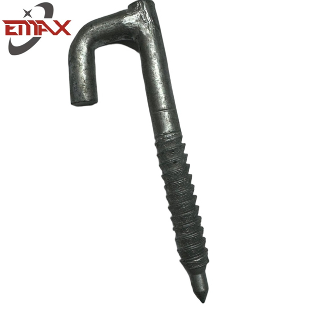 Support de crochet d'entra&icirc;nement, serre-c&acirc;bles pour poteaux &eacute;lectriques et b&acirc;timents