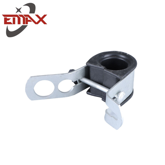 Воздушная линия Электрические аксессуары Полюс из нержавеющей стали Установите подвесной зажим оптоволоконного кабеля