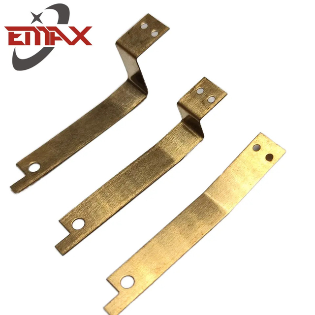 OEM Precision Stamping ทองแดงเหล็กสเตนเลสแบนชิ้นส่วนโลหะขนาดเล็กคลิปสปริง