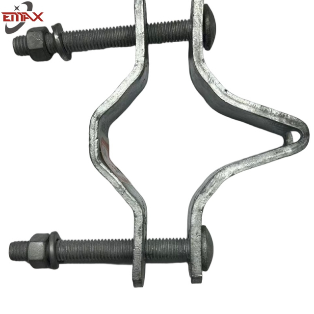 Регулируемые зажимы для столбов из оцинкованной стали 304 для электрооцинковки
