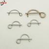 Perni di bloccaggio a forma di R in acciaio inossidabile con coppiglia elastica di tipo B in acciaio per molle