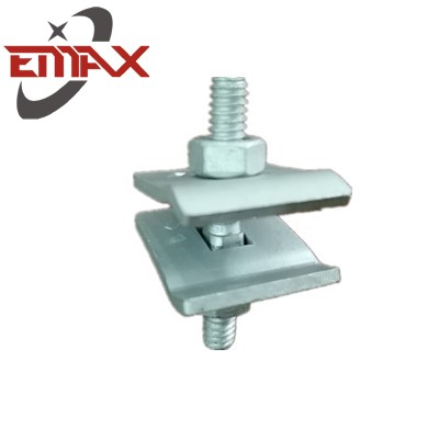 ฮาร์ดแวร์สายเสาทางอากาศจุ่มร้อนชุบสังกะสี / Dacromet D แคลมป์ยึดสายเคเบิล