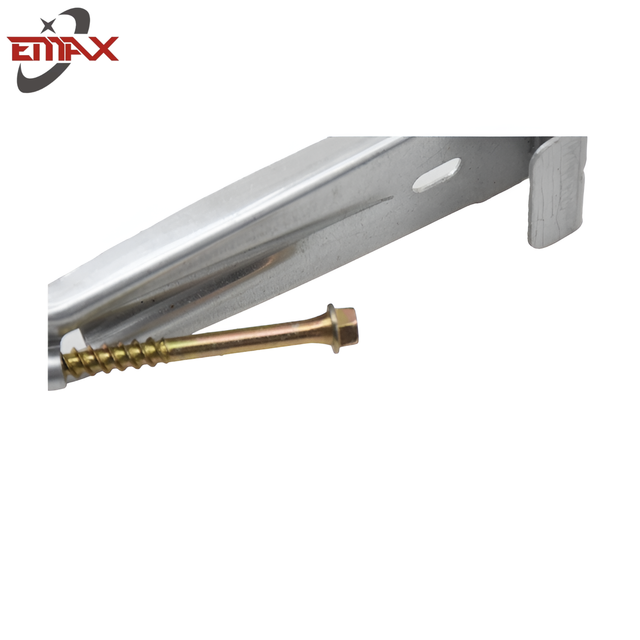 빠른 나사와 클립이 있는 견고한 아연 도금 거터 행어