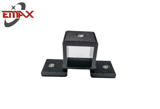 Gi&aacute; đỡ kim loại m&agrave;u đen với t&acirc;m trong suốt d&agrave;nh cho c&aacute;c ứng dụng lắp đặt v&agrave; vỏ bọc