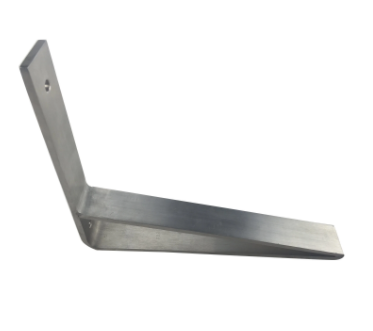 Staffa in alluminio multifunzionale con angolo di 90 gradi