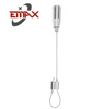 Bộ dụng cụ treo d&acirc;y treo trần bằng th&eacute;p kh&ocirc;ng gỉ c&oacute; thể điều chỉnh được với phụ kiện