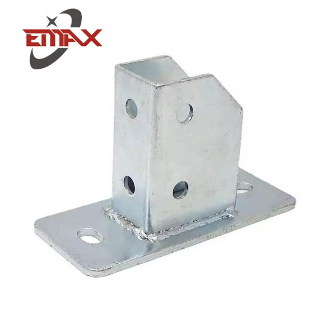 Sismik Destek Klima Montajı Metal Galvanizli Unistrut Kanal Direk Tabanı