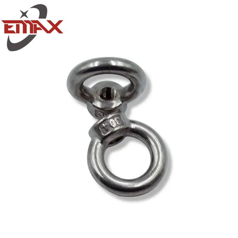 Carbon Steel Forged Eye Bolt Galvanized Din58O Lifting Eye Bolt With Nut
